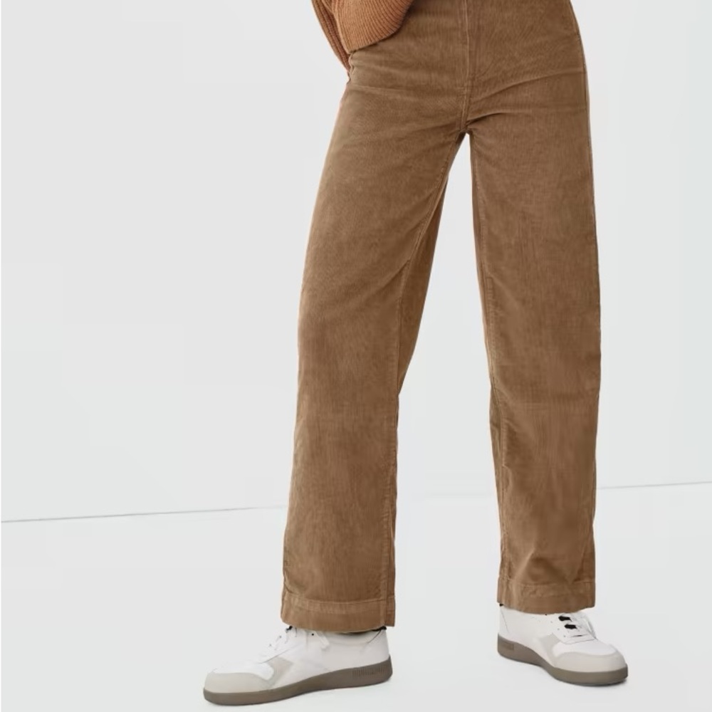 The Corduroy Wide-Leg Pant